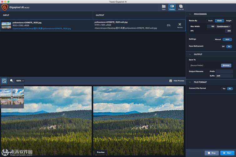 Topaz Gigapixel AI for Mac 重塑圖像放大的人工智能基礎軟件